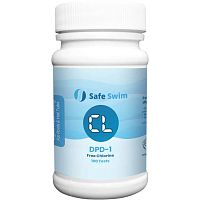 Тестовые полоски DPD1 Wateriga для определения свободного хлора для фотометра (100шт) (486637-IES)